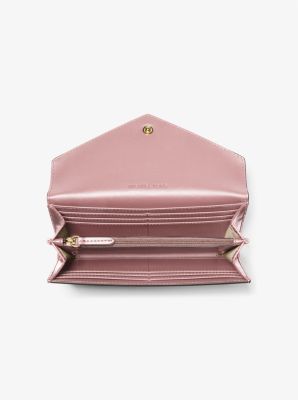 Jet Set Travel Large Patent Envelope Wallet in PRIMROSE | Michael Kors