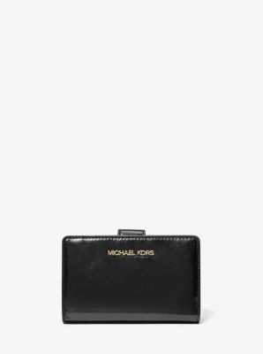 Michael kors black and grey clearance wallet