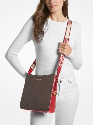 Michael kors signature shoulder on sale bag