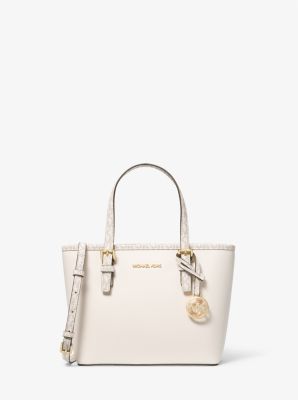 White michael kors outlet tote