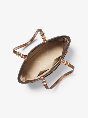 Sac fourre-tout Jet Set de taille moyenne &agrave; logo et &agrave; pochettes