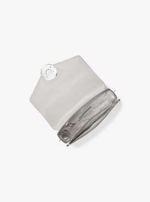 Carmen Medium Metallic Crocodile Embossed Convertible