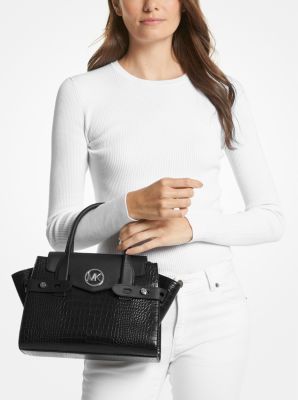 Michael kors carmen belted satchel sale