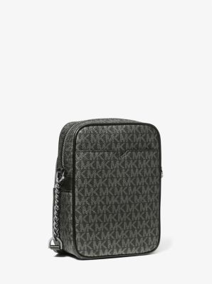 Jet Set Travel Medium Metallic Signature Logo Crossbody Bag | Michael ...