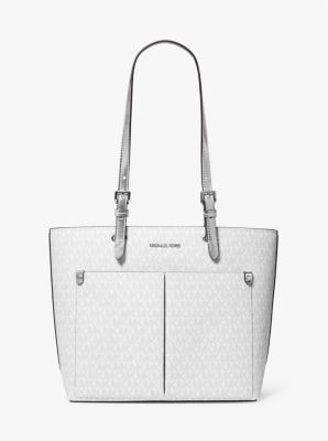 Jet Set Medium Signature Logo Pocket Tote Bag | Michael Kors