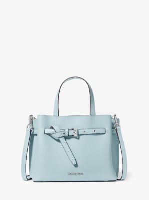 Emilia Small Pebbled Leather Satchel image number 0