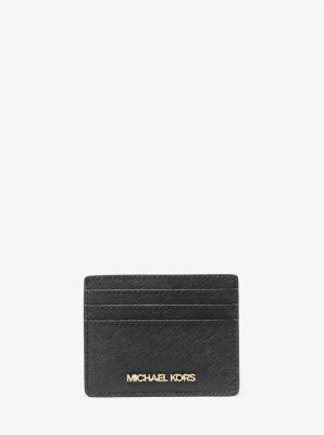 Jet Set Large Saffiano Leather Card Case image number 0