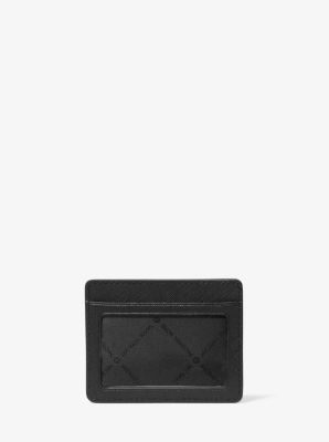Jet Set Large Saffiano Leather Card Holder