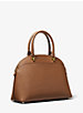 Emmy Large Saffiano Leather Dome Satchel image number 1