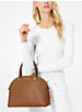 Emmy Large Saffiano Leather Dome Satchel image number 2