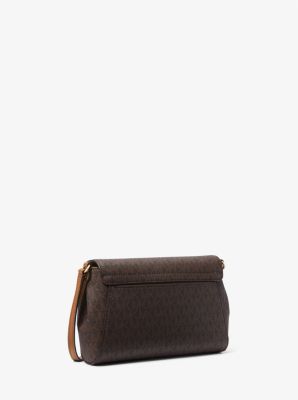 MICHAEL KORS MEDIUM LOGO CONVERTIBLE CROSSBODY BAG