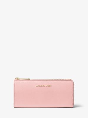 pink michael kors wallet