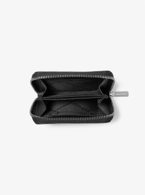 Portefeuille Jet Set Travel de taille moyenne en cuir saffiano