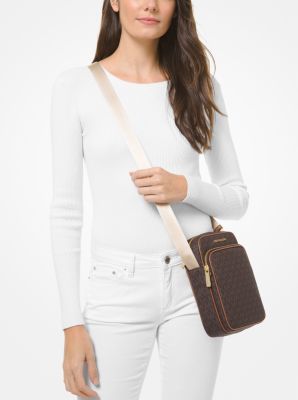 Sac &agrave; bandouli&egrave;re Jet Set Travel de taille moyenne &agrave; logo