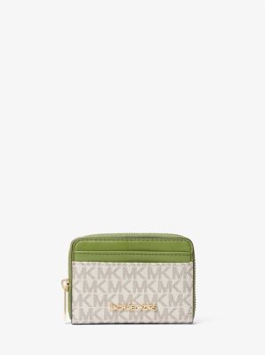 Michael kors zip cheap around coin card case