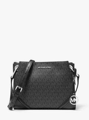 Nicole Large Logo Crossbody Bag Michael Kors