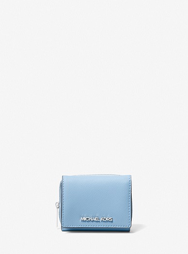 Jet Travel Small Saffiano Leather Wallet | Michael Kors