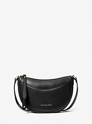 Dover Small Leather Crossbody Bag - BLACK - 35R3G4DC5L