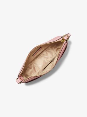 Michael Kors Mercer Extra-Small Pebbled Leather Crossbody Bag (Powder  Blush) 35S 