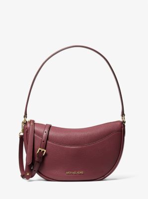 Michael kors pebbled leather crossbody bag best sale