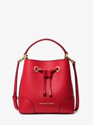 Mercer Small Pebbled Leather Bucket Bag image number 0