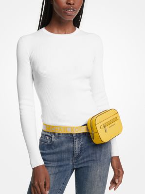 Jet Set Small Pebbled Leather Belt Bag