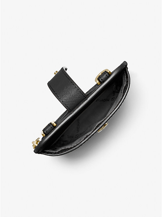 Saffiano Leather Smartphone Crossbody Bag image number 1