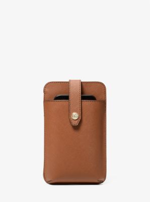 Saffiano Leather Smartphone Crossbody Bag | Michael Kors Canada