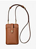 Saffiano Leather Smartphone Crossbody Bag image number 3