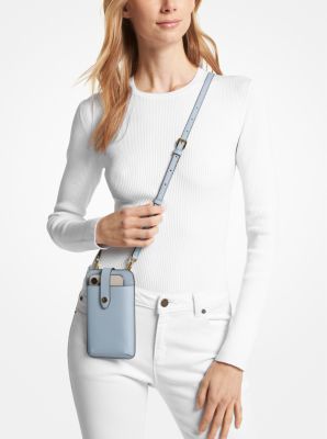 Saffiano Leather Smartphone Crossbody Bag | Michael Kors