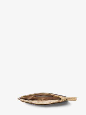 Jet Set Travel Medium Two-Tone Leather Card Case