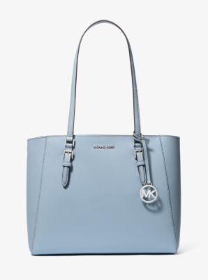 Large Logo Stripe Zip Pouch | Michael Kors [US]
