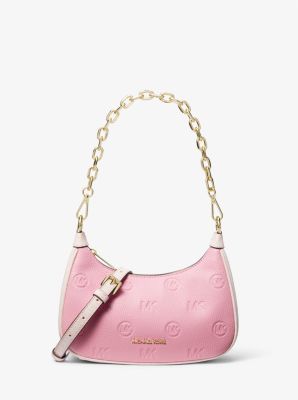 Cora Medium Logo Embossed Shoulder Bag | Michael Kors