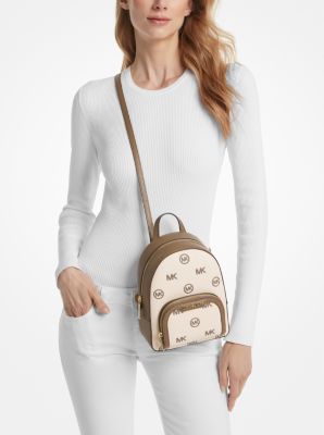 Jaycee Extra-Small Logo Debossed Convertible Backpack | Michael Kors