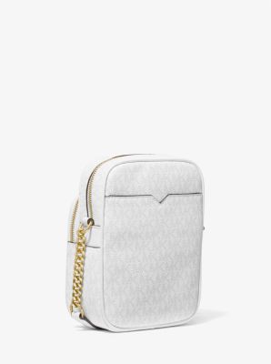 Jet Set Travel Medium Signature Logo Crossbody Bag