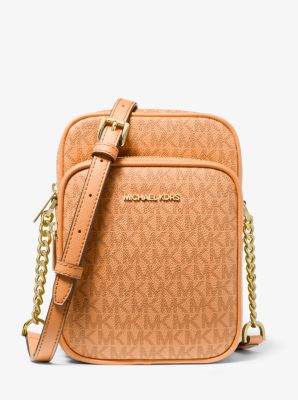 Jet Set Travel Medium Signature Logo Crossbody Bag | Michael Kors Canada