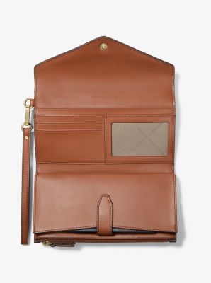 Jet Set Large Signature Logo Envelope Wristlet image number 1