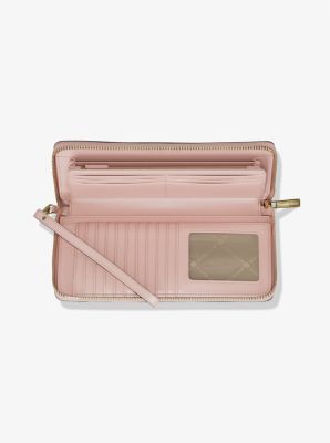Jet Set Travel Large Signature Logo Continental Wristlet image number 1