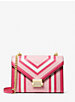 Whitney Medium Color-Block and Signature Logo Shoulder Bag image number 0