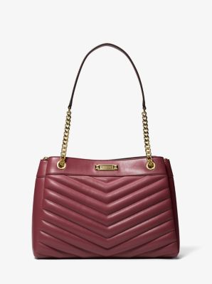 Whitney Medium Quilted Tote Bag Michael Kors