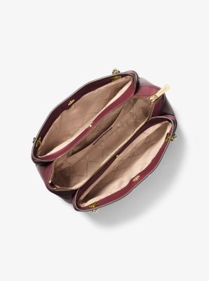 Bolso tote Whitney acolchado mediano in GUINDA | Michael Kors