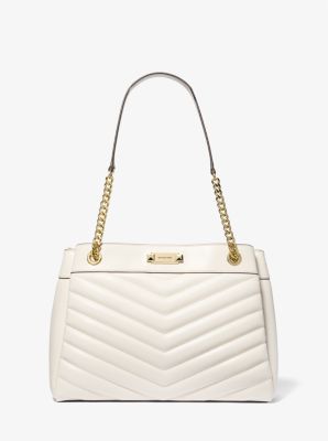 Whitney Medium Quilted Tote Bag Michael Kors