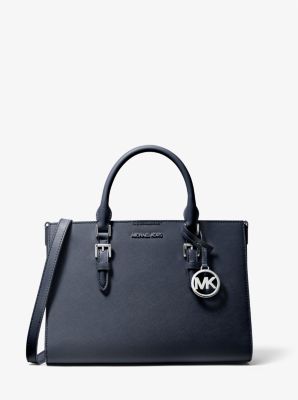 Sac fourre-tout 2 en 1 Charlotte de taille moyenne en cuir Saffiano image number 0