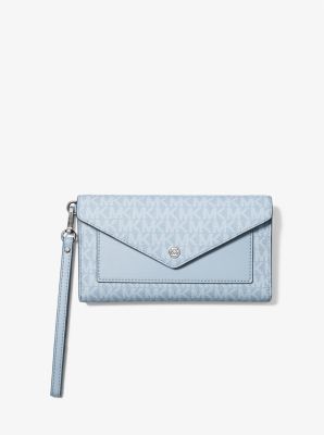 Michael kors signature clearance large wristlet