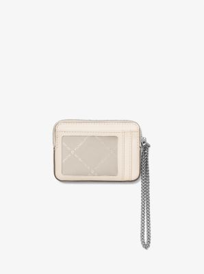 Medium Logo Debossed Chain Card Case