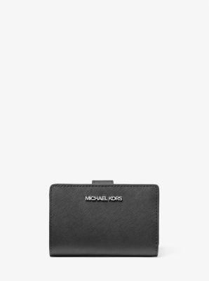 Michael kors black and grey wallet on sale