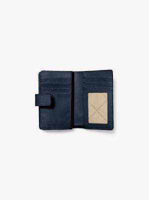 Portefeuille de taille moyenne en cuir Saffiano