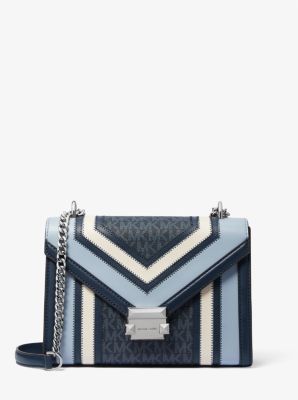 Michael kors shop whitney satchel blue