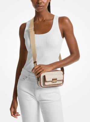 Bradshaw Extra-Small Metallic Signature Logo Camera Crossbody Bag image number 3