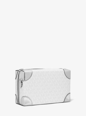 Bolso cruzado Jeanie pequeño con adornos y logotipo de la marca